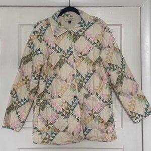 Universal Thread Quilted Patchwork Jacket